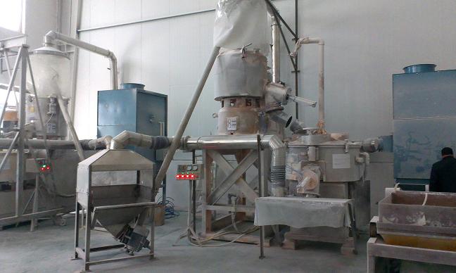 河北雄縣PVC混料機(jī)、擠出機(jī)除塵系統(tǒng)除塵器已交付使用
