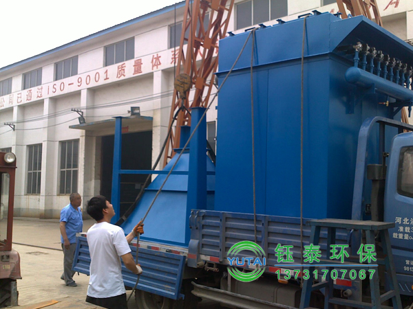 天津靜海健身器材廠(chǎng)兩臺(tái)75L密煉機(jī)除塵器已發(fā)貨